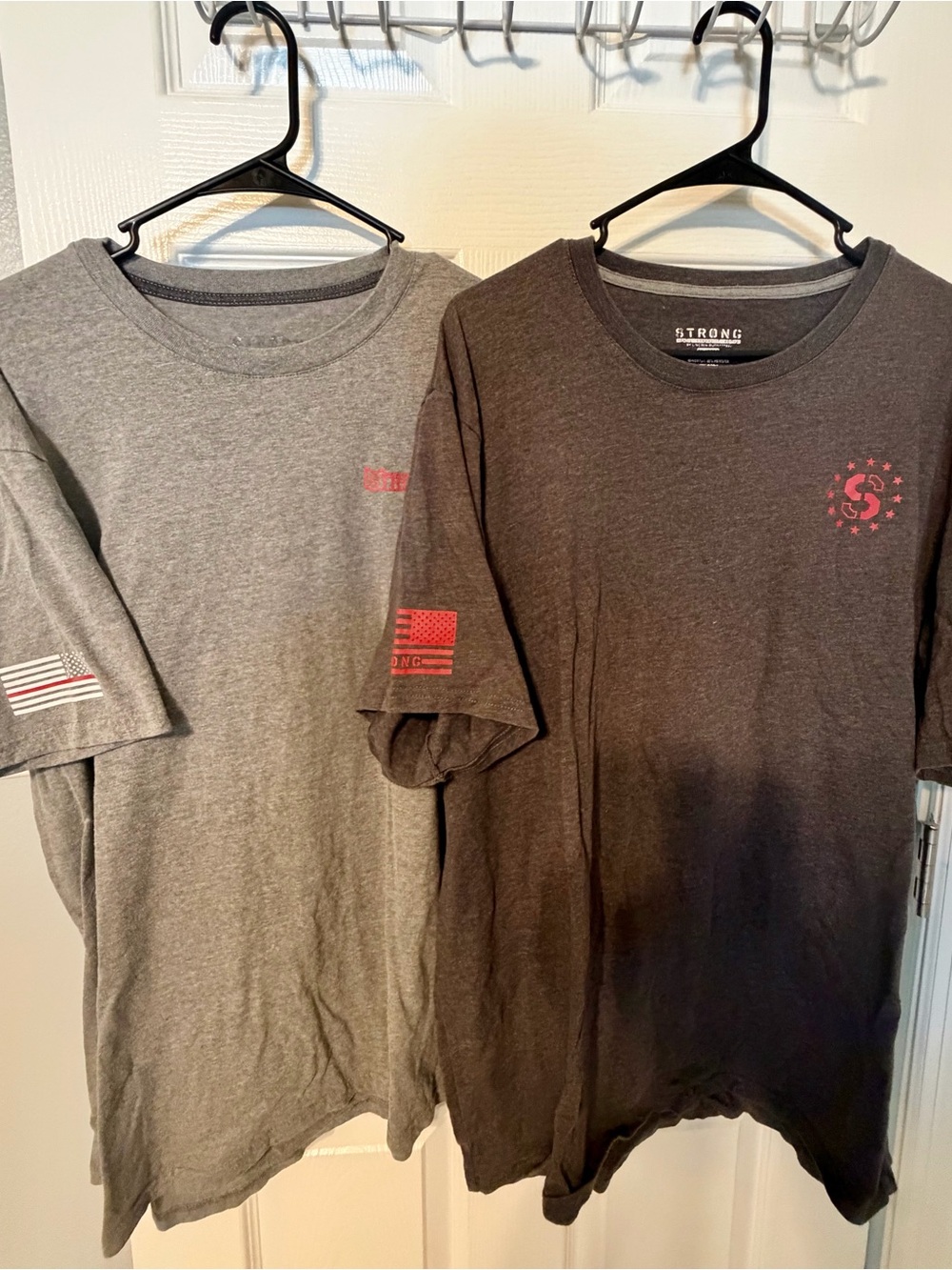 2 Thin Red Line Support SS T-Shirts Sz XXL